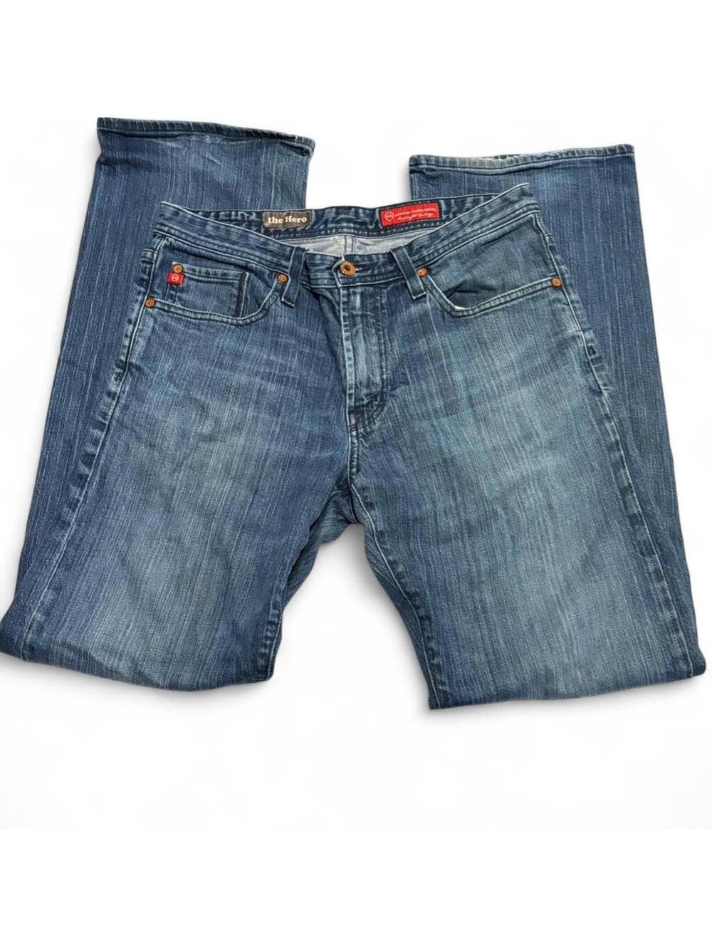 AG Adriano Goldschmied “The Hero” Straight Leg Jeans Size 31R
